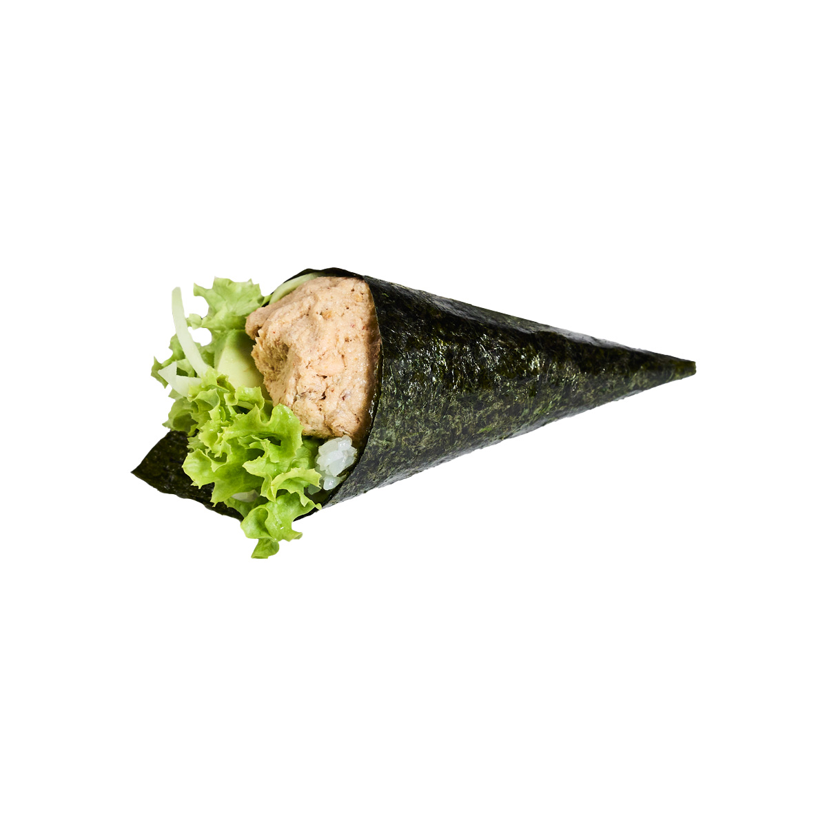 26. Spicy Sake Temaki 1st